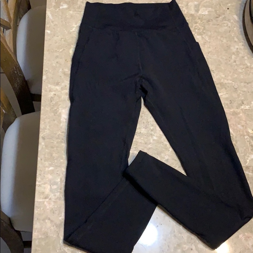 Alphalete alphalux black leggings small NWOT